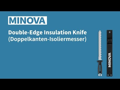 Doppelseitiges Dämmstoffmesser