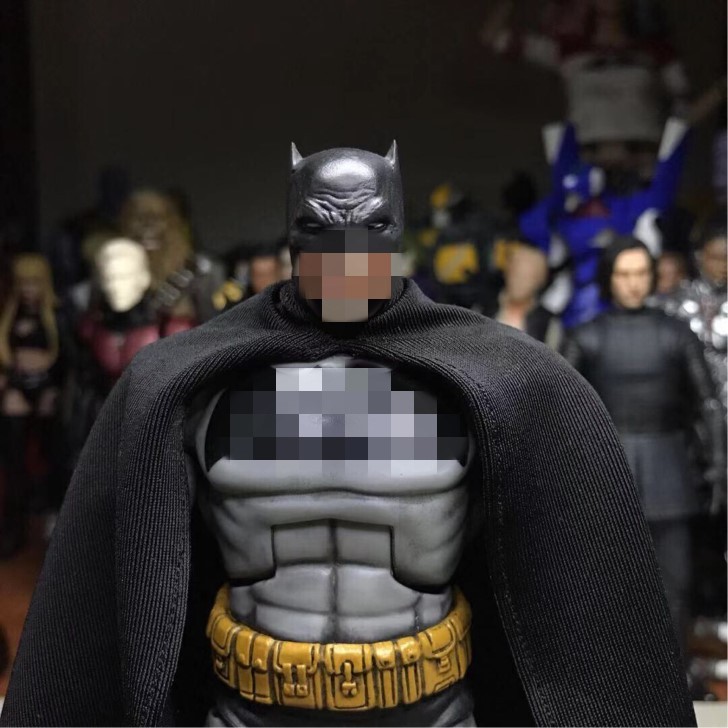 The bat superman cloak