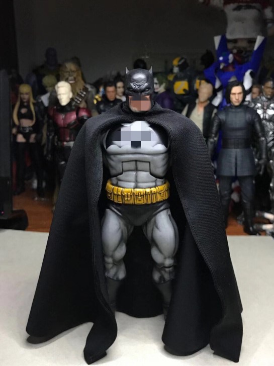 The bat superman cloak
