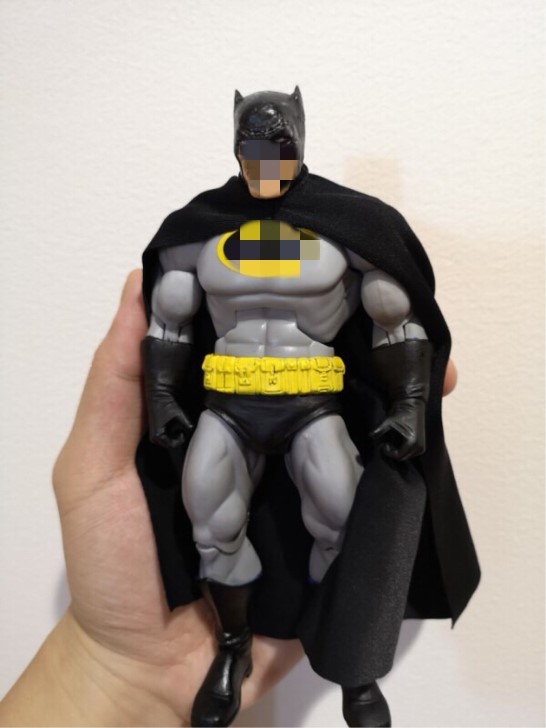 The bat superman cloak
