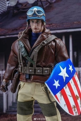American men's leather SUIT