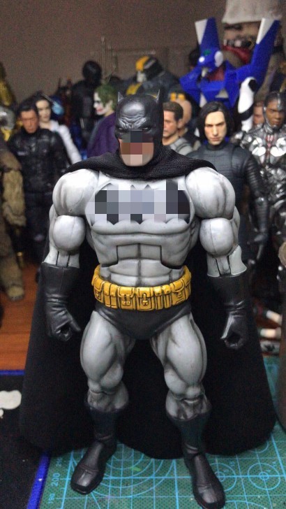 The bat superman cloak