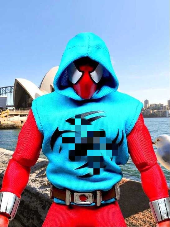 Scarlet Spider-Many Suit