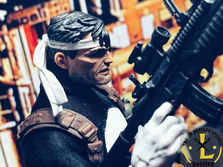 Punisher black tights
