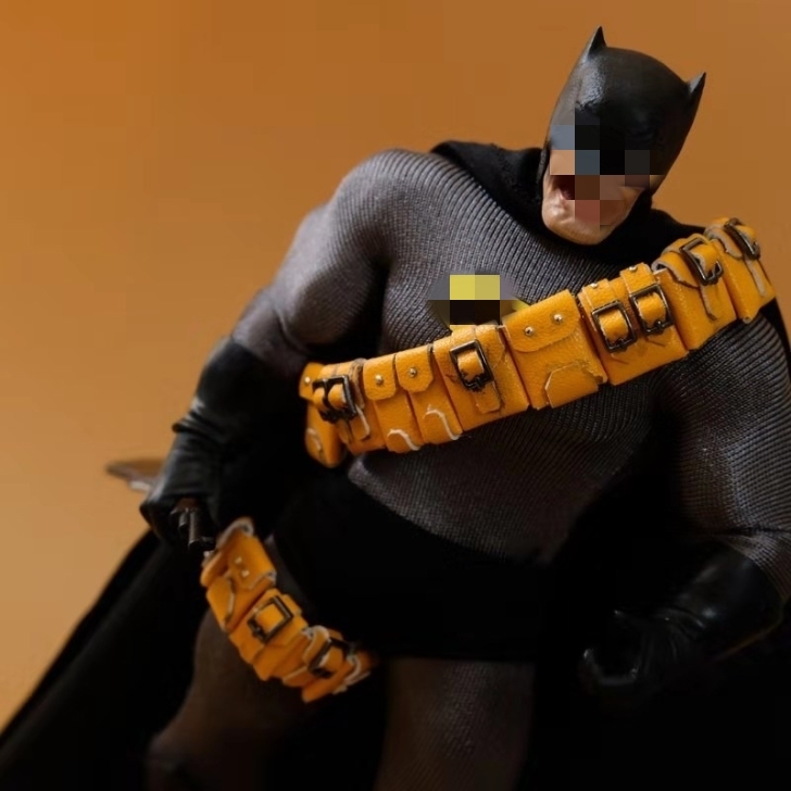 The bat superman belts