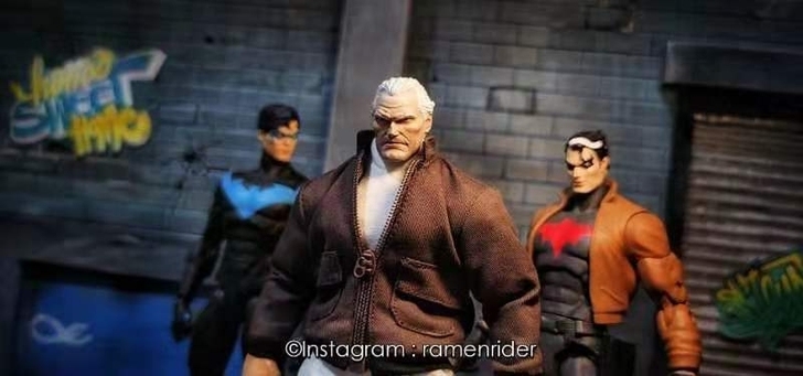 Bruce Wayne suit