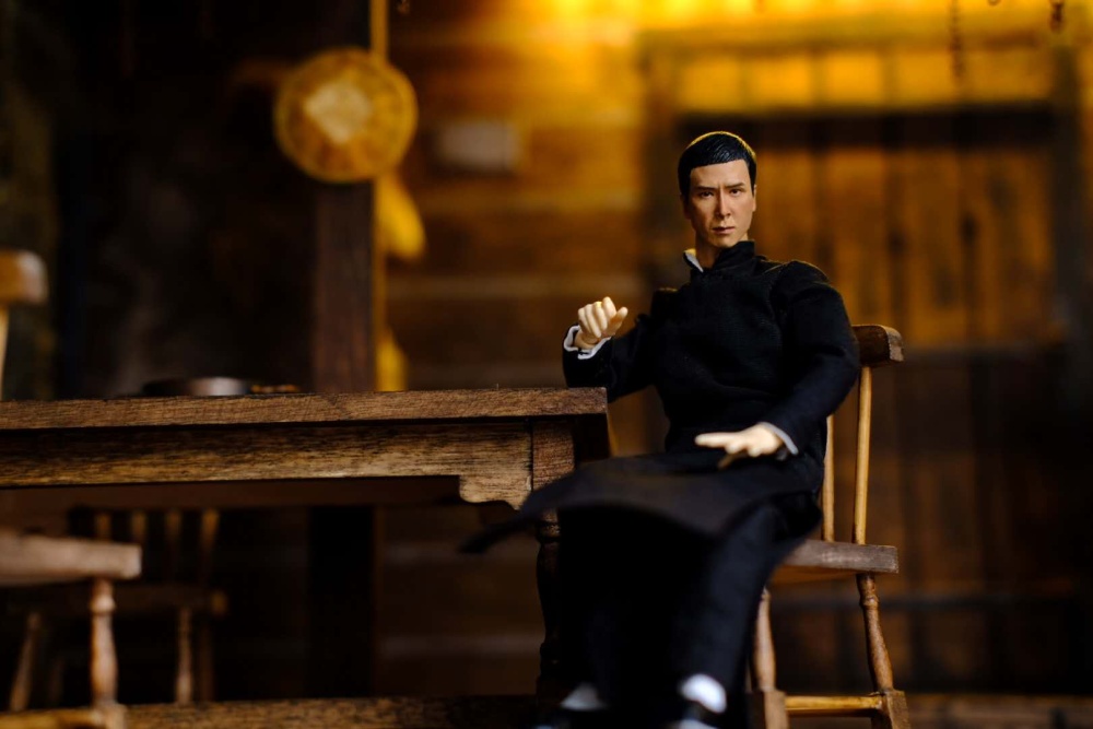 iPman Wing chun man headsculpt/Suit 1/12