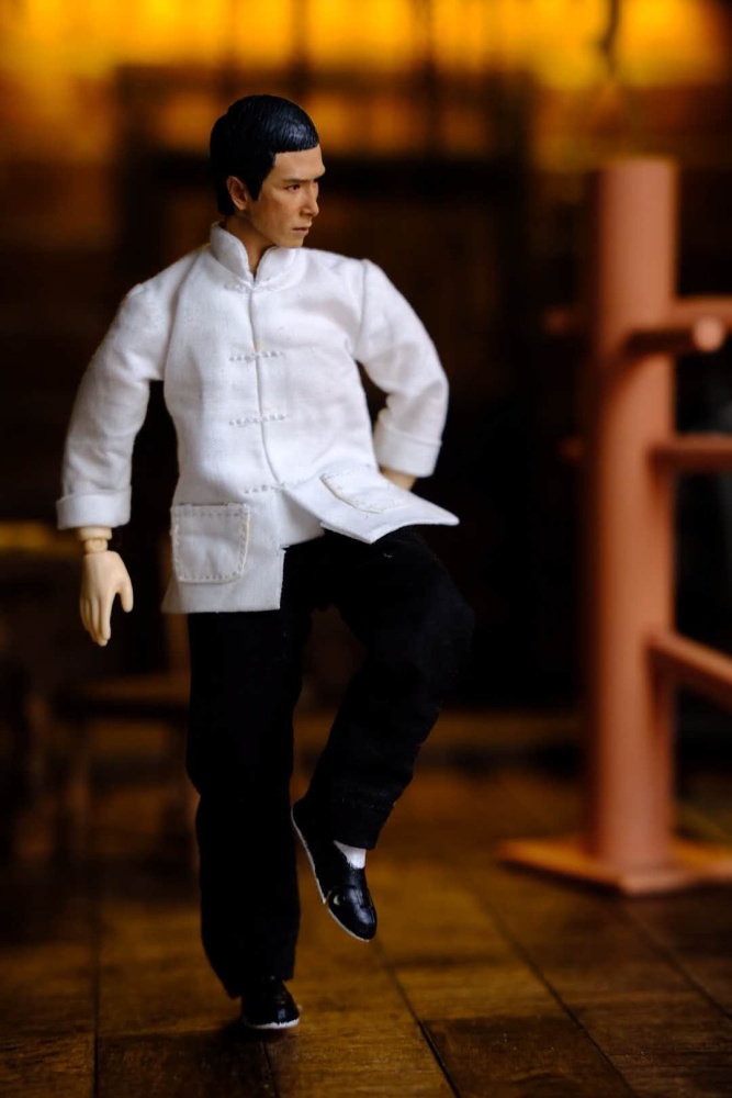 iPman Wing chun man headsculpt/Suit 1/12