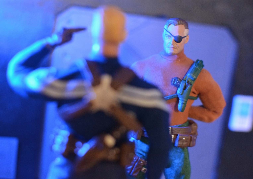 Arcade game Nick Fury Suit 1/12