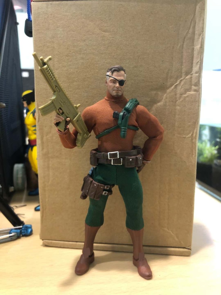 Arcade game Nick Fury Suit 1/12
