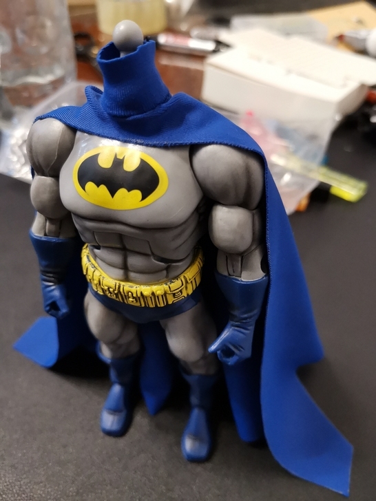 The bat superman cloak