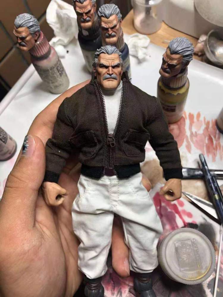 Old bat boys headsculpt 1:12