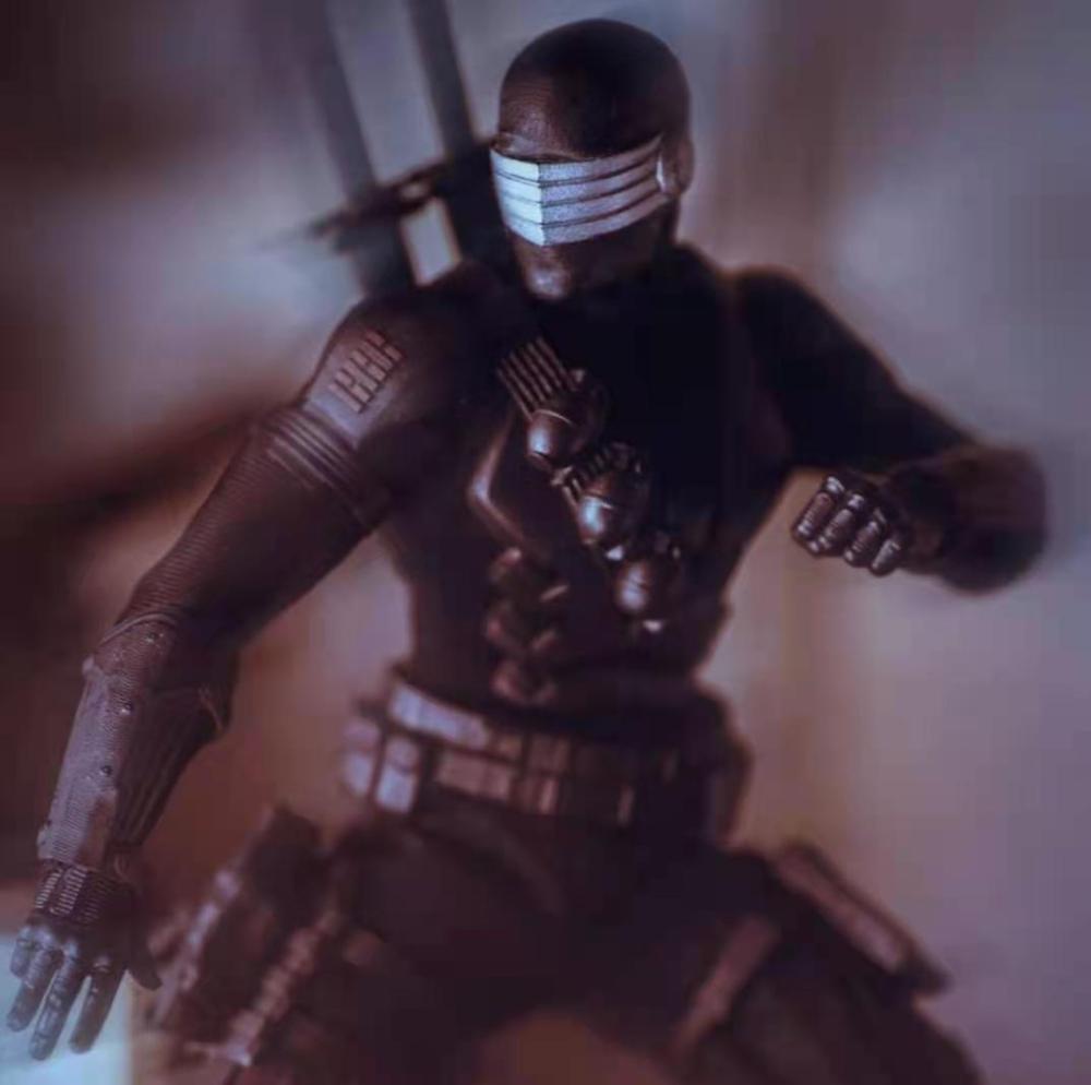 Snake eyes black suit 1/12(Figuregear3d Collaborative Style)