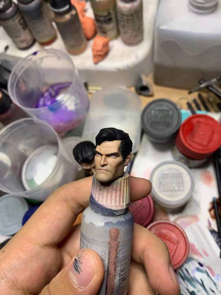 Wayne the Batboy headsculpt 1:12