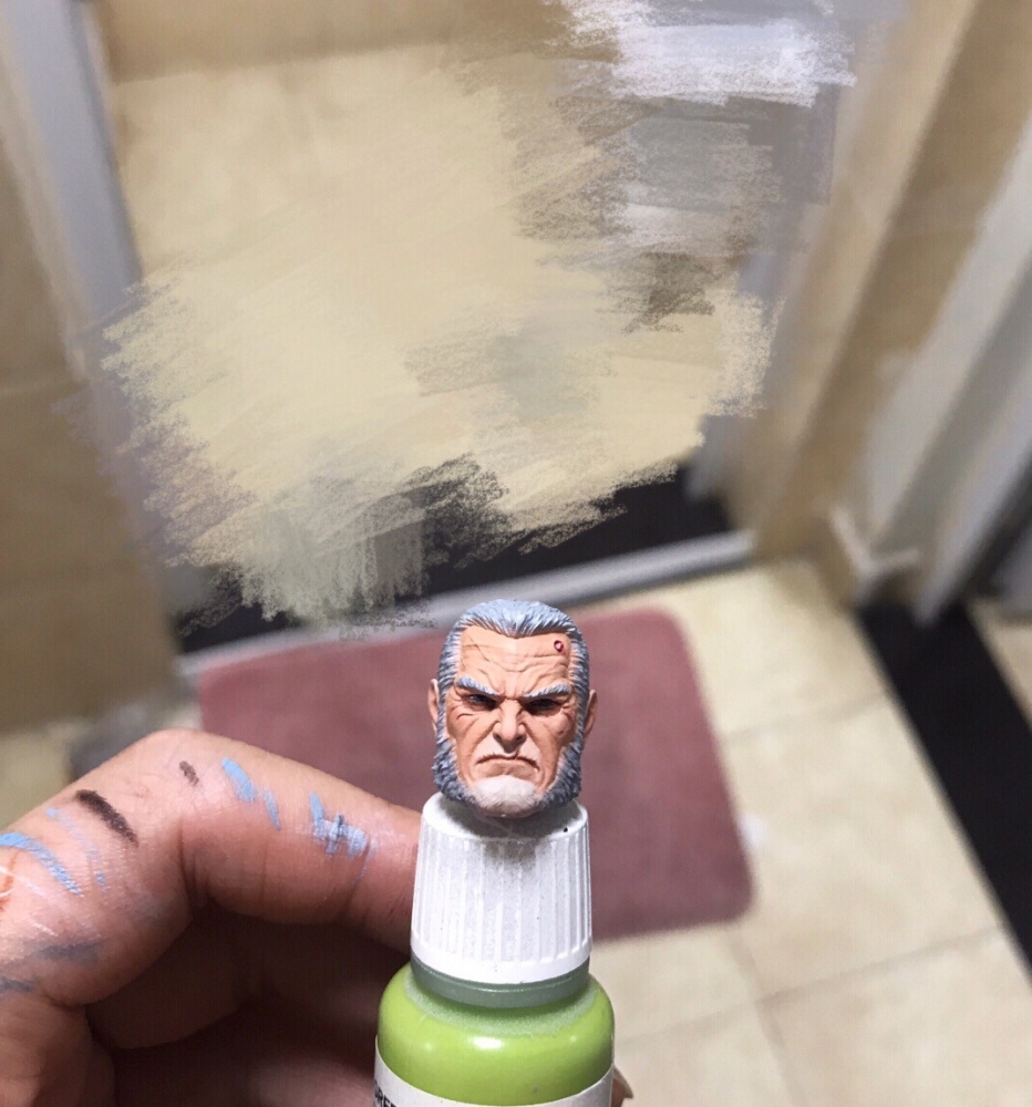Wolf headsculpt 1:12