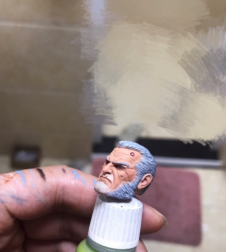 Wolf headsculpt 1:12