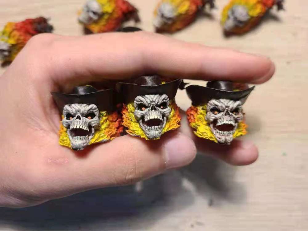 Ghots rider headsculpt 1:12