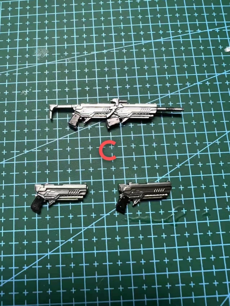 KAIYODO Redhoodd jacket/headsculpt/toy gun 1:12