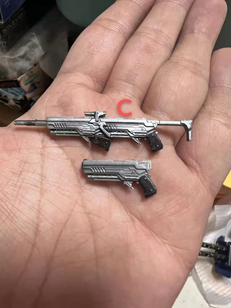 KAIYODO Redhoodd jacket/headsculpt/toy gun 1:12