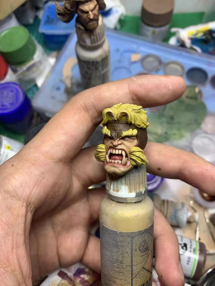 Marvellegends Sabretoothh headsclpt 1:12