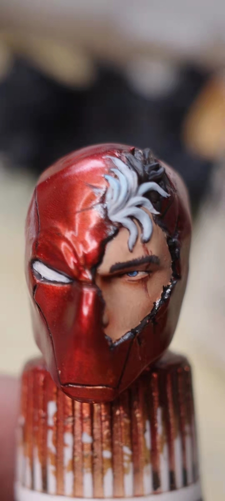 KAIYODO Redhoodd jacket/headsculpt/toy gun 1:12