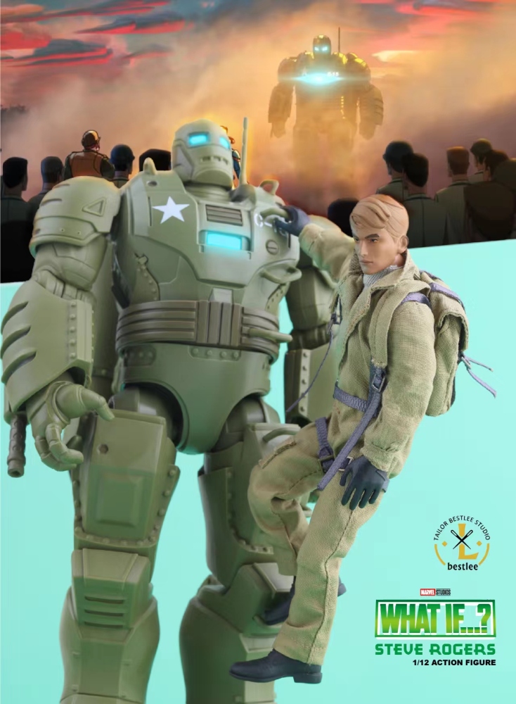 What if shf Steve Rogerss suit/headsculpt 1:12