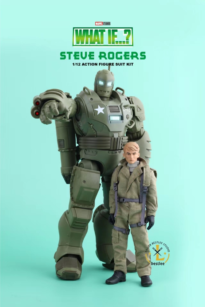 What if shf Steve Rogerss suit/headsculpt 1:12
