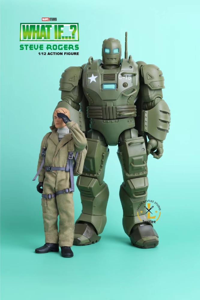 What if shf Steve Rogerss suit/headsculpt 1:12