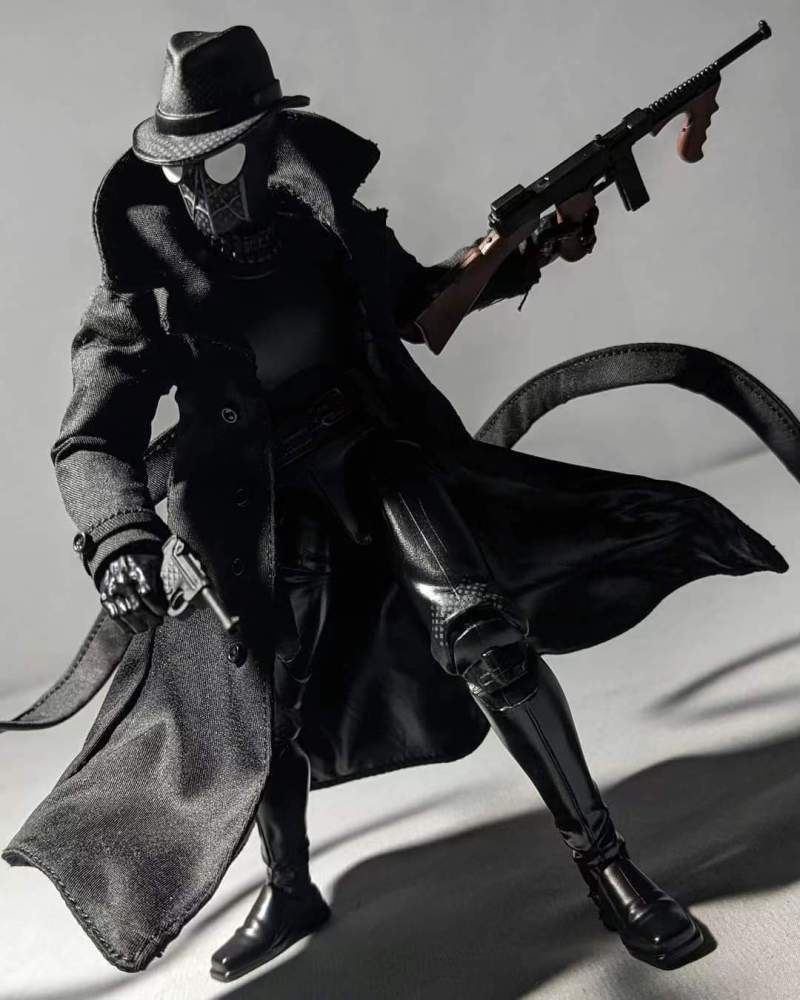 Sentinel/Ml Shadow Spider-Man Black dust coat 1:12