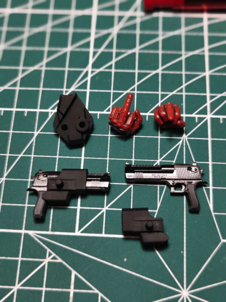KAIYODO Deadpool 2.0 Toy gun/knife sheath 1：12