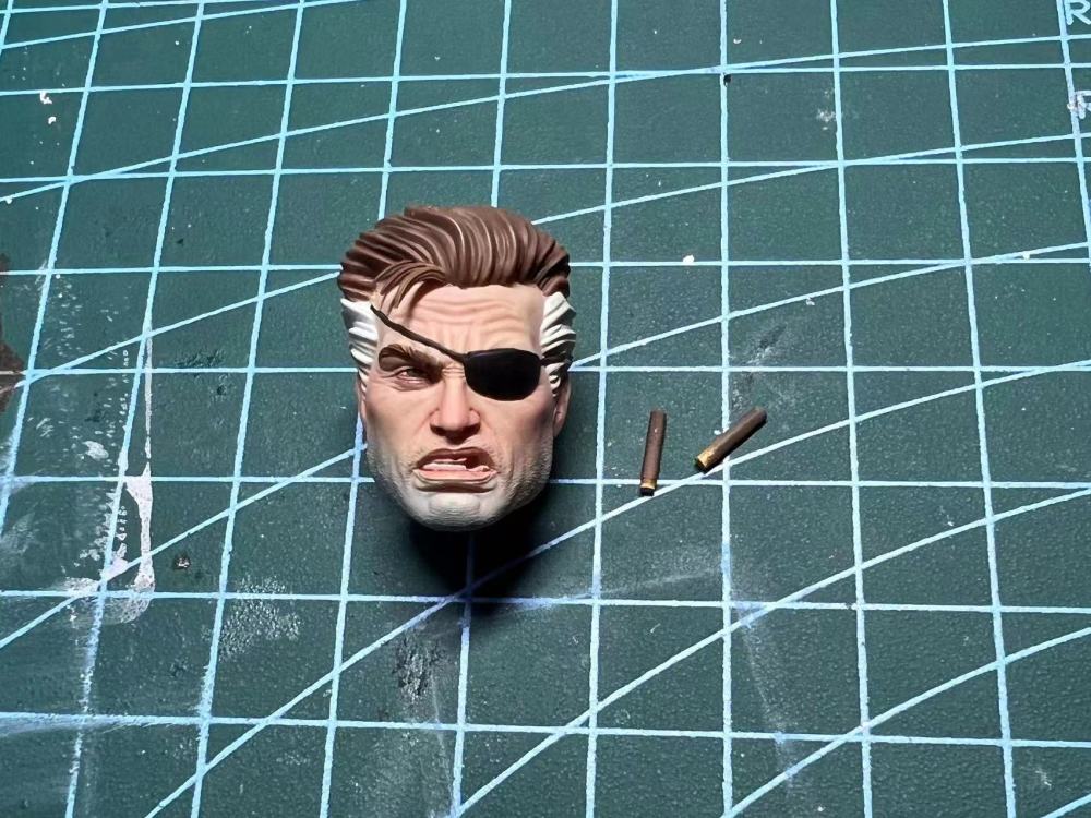 Nick Fury headsculpt 1:12