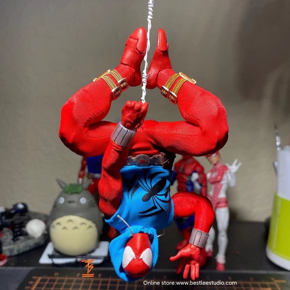ml mezcoo Scarlet spiderr suit/toy accessories  1：12