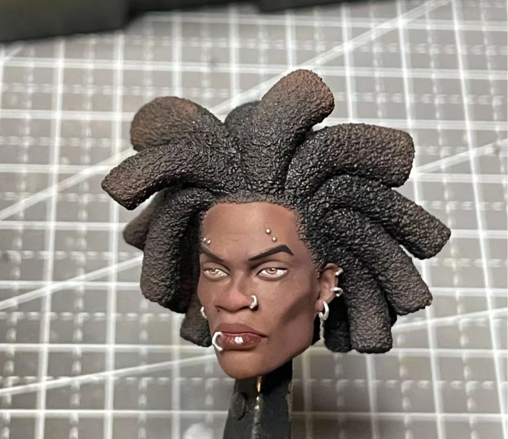 Ml Punk Spider-Mann headsculpt 1:12