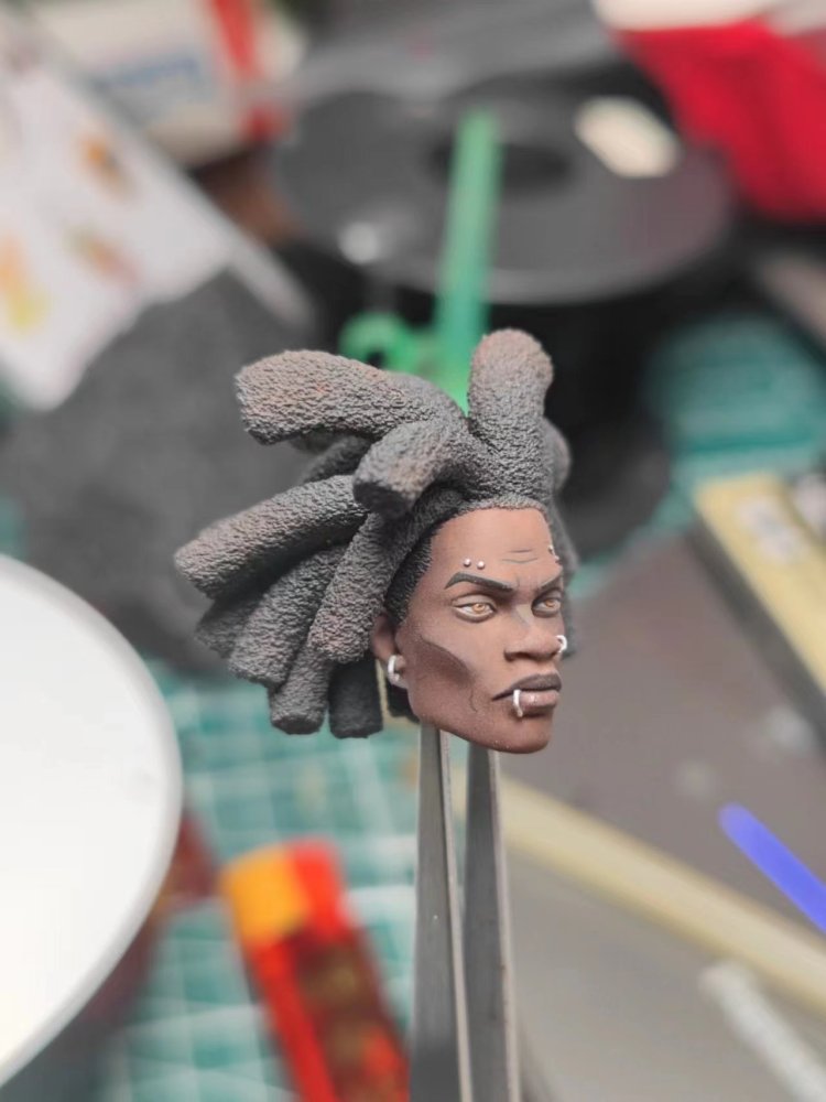 Ml Punk Spider-Mann headsculpt 1:12