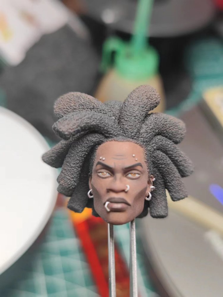 Ml Punk Spider-Mann headsculpt 1:12