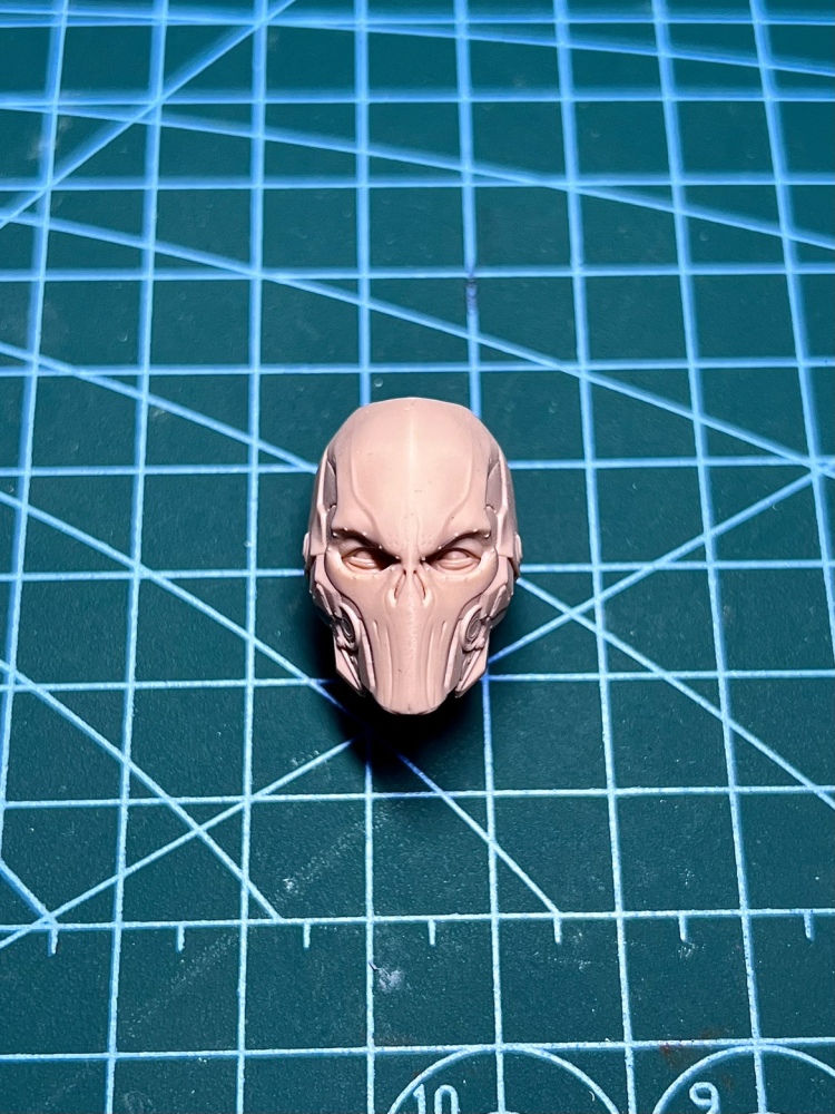 ml mezco helmet Punisher Headsculpt 1/12