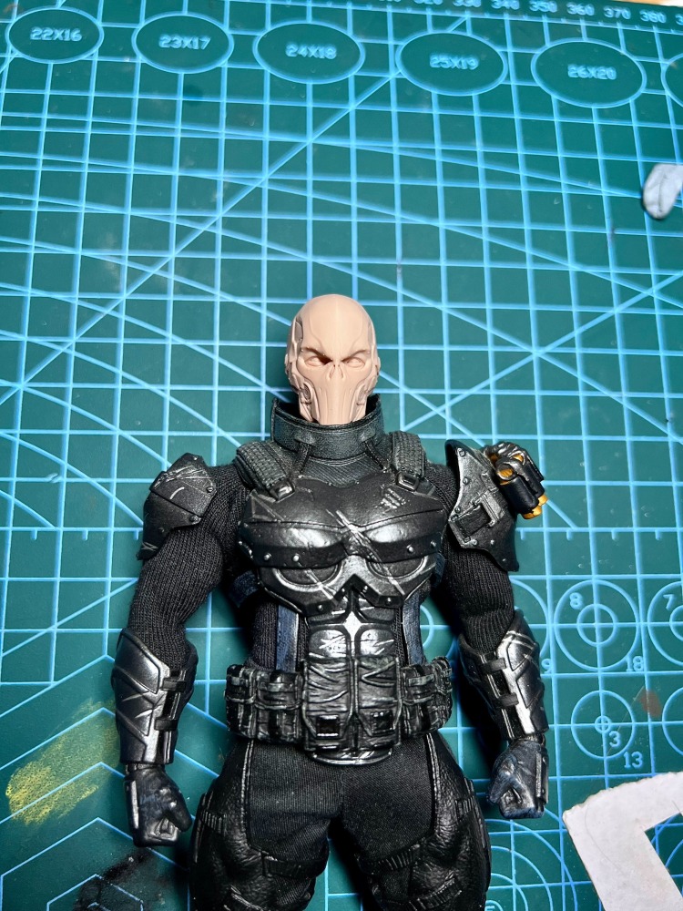 ml mezco helmet Punisher Headsculpt 1/12