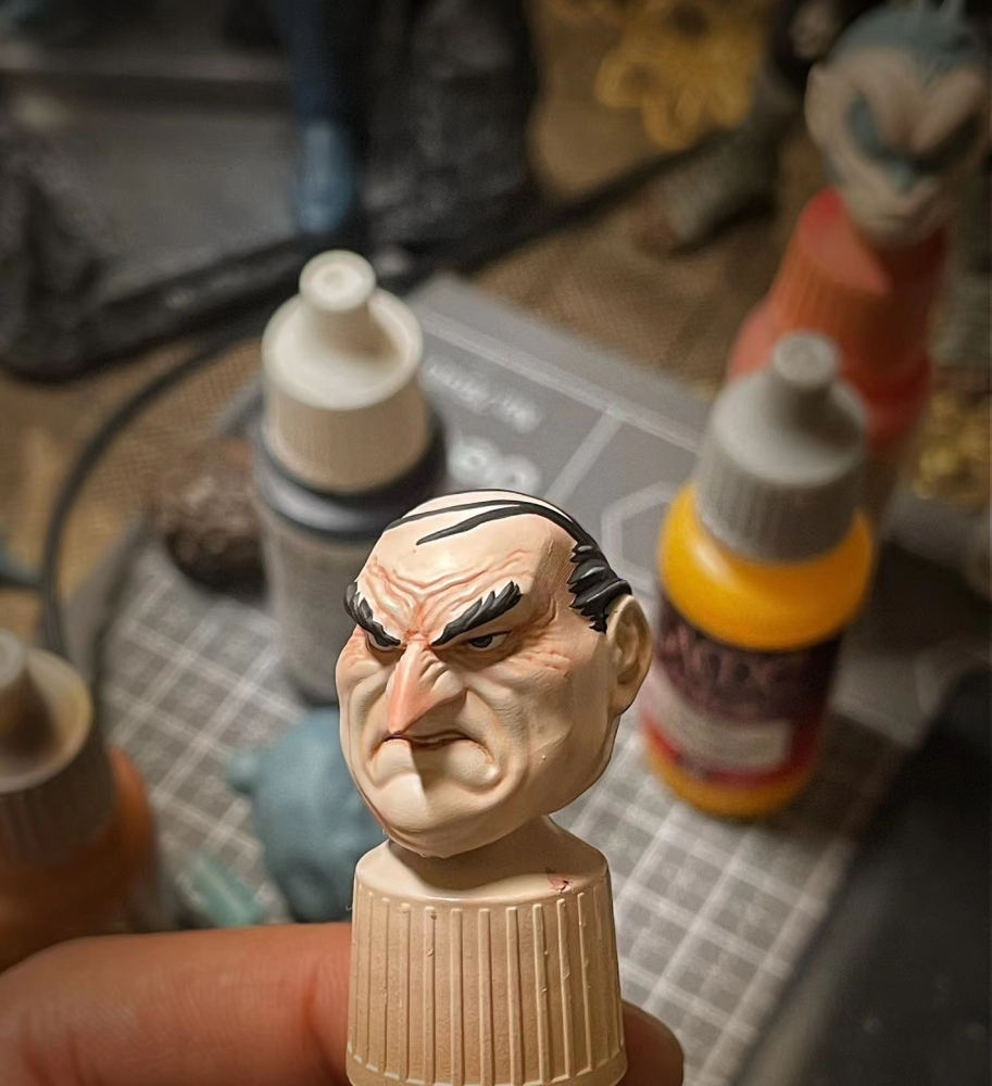 McFarlane Penguim man (Comic version) headsculpt 1:12