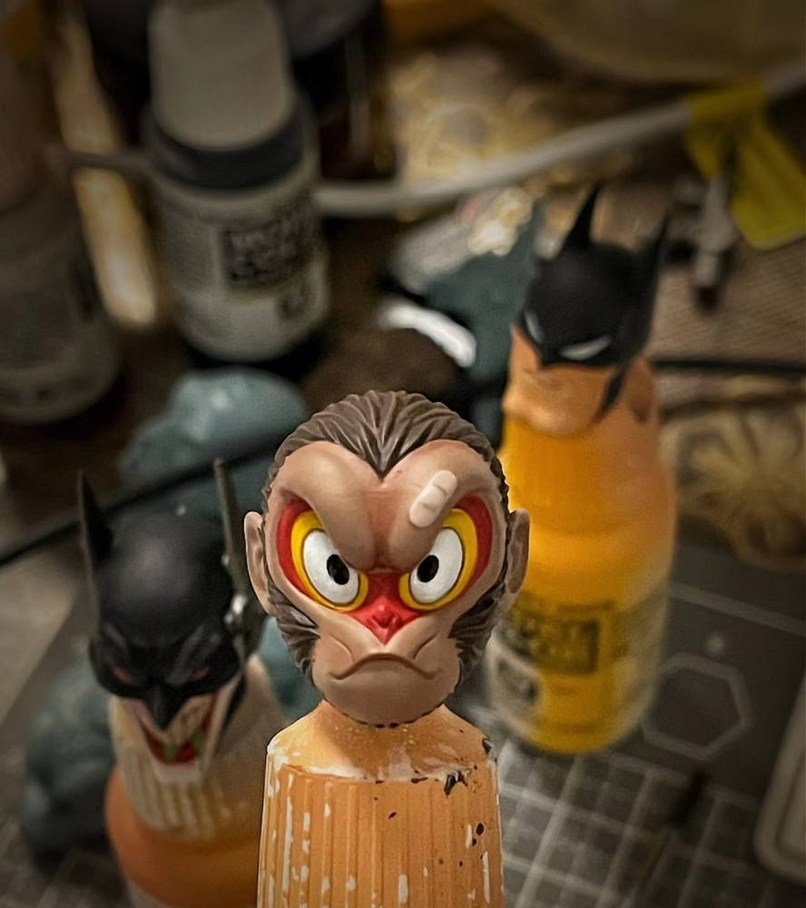 Beautiful Monkey King  headsculpt 1:12