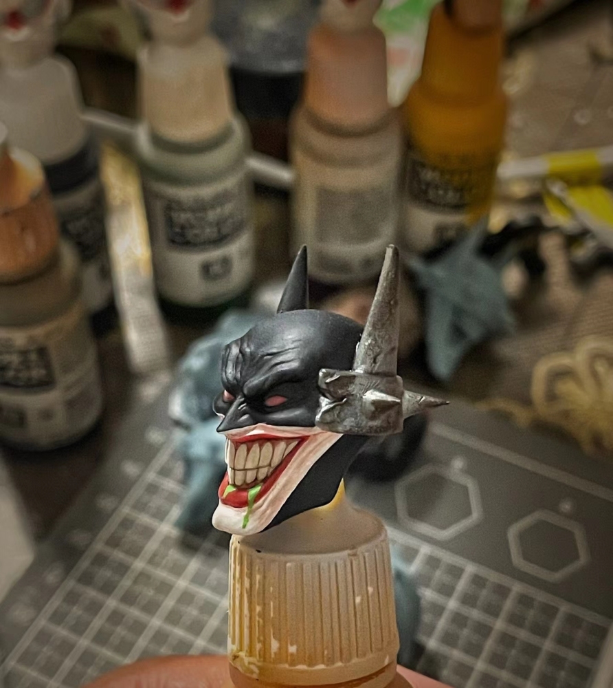 McFarlane  Laughing Batman headsculpt