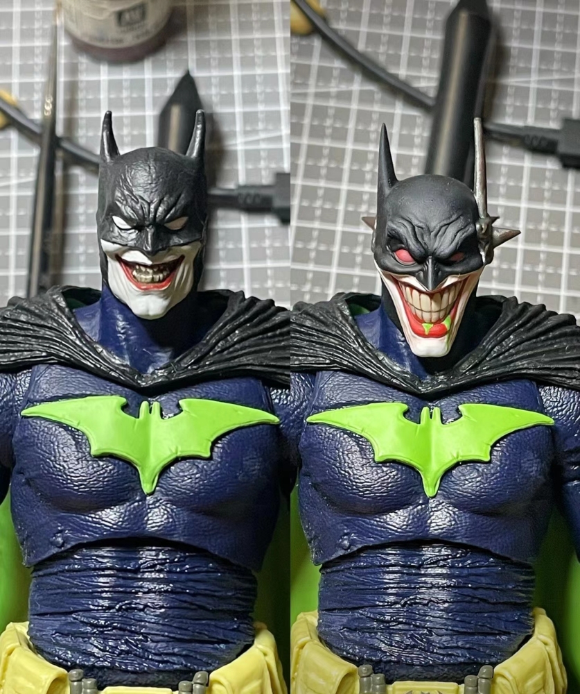 McFarlane  Laughing Batman headsculpt