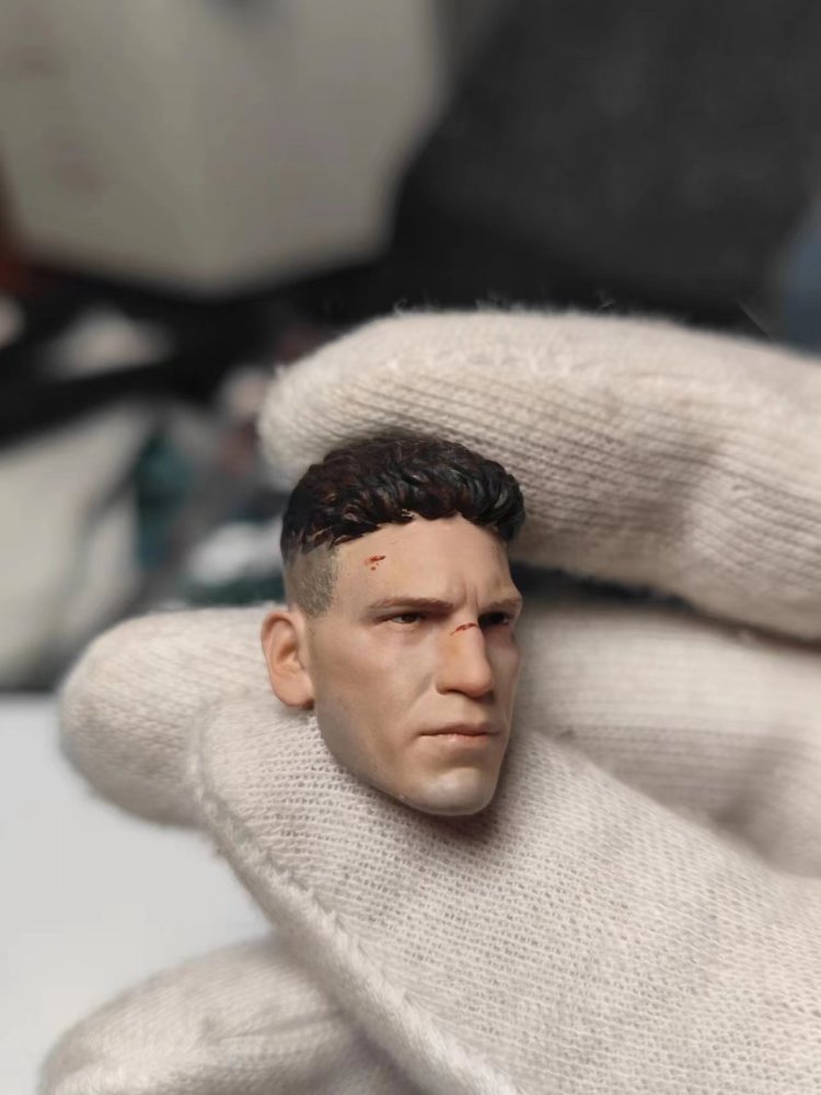 Netflix Punisherr Suit/ Headsculpt 1:12