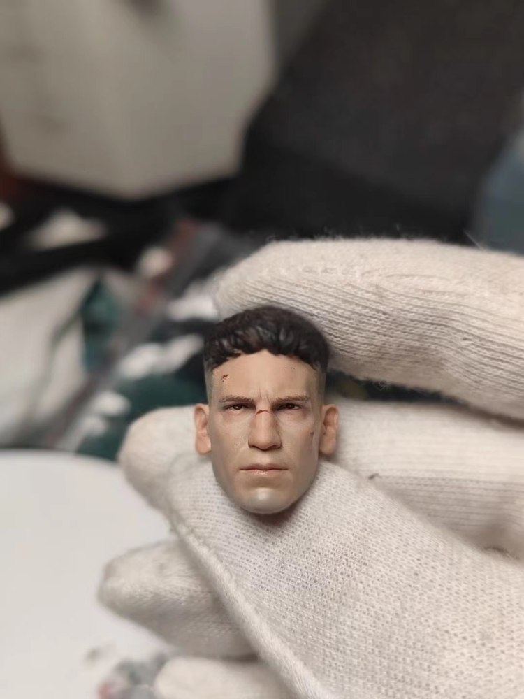 Netflix Punisherr Suit/ Headsculpt 1:12