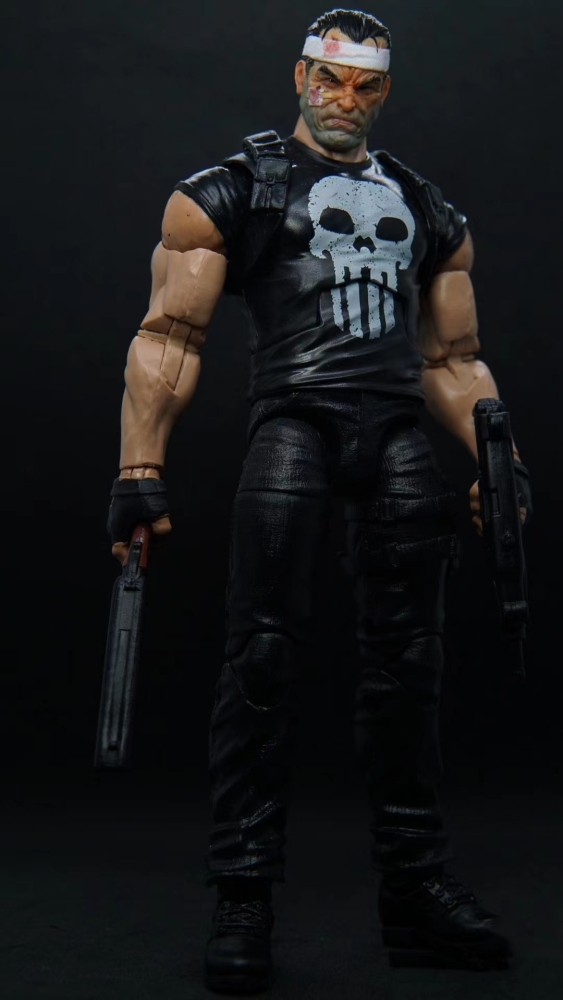 White turban war bleeding punisher headsculpt 1:12
