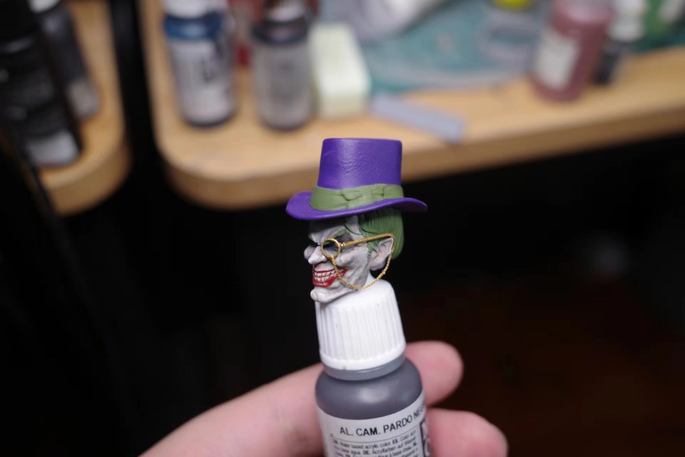 Hat Joker headsculpt 1:12