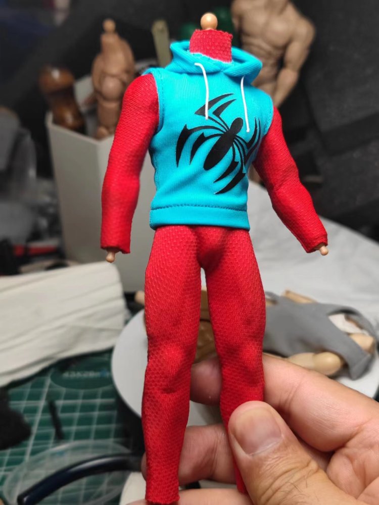 NWtoys Scarlet spiderr suit 1：12