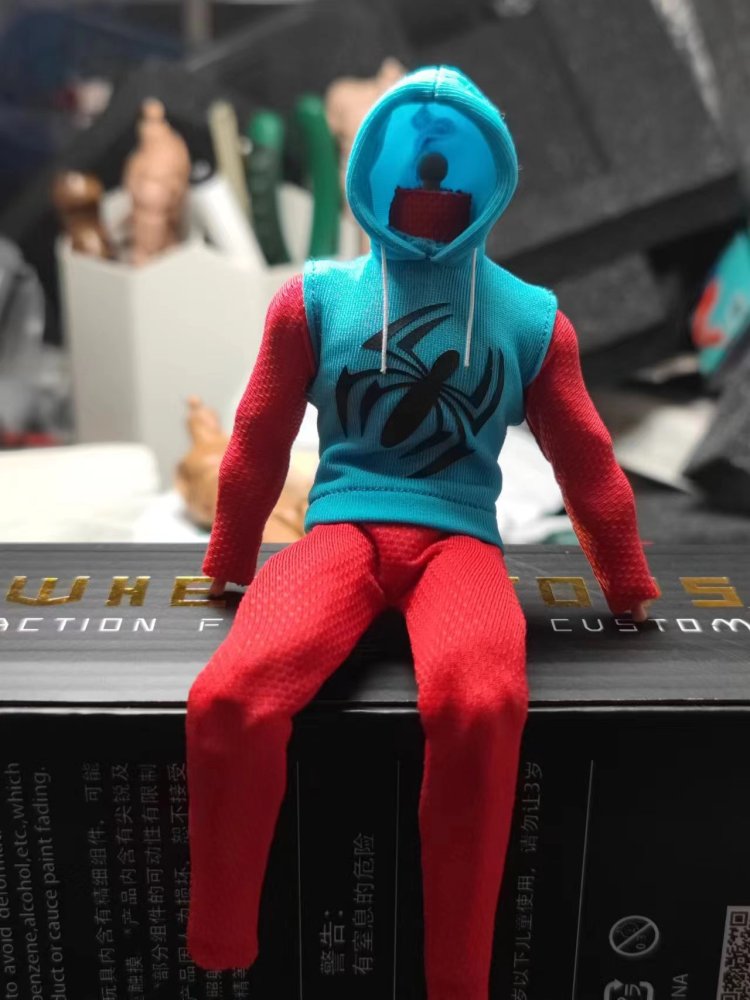 NWtoys Scarlet spiderr suit 1：12