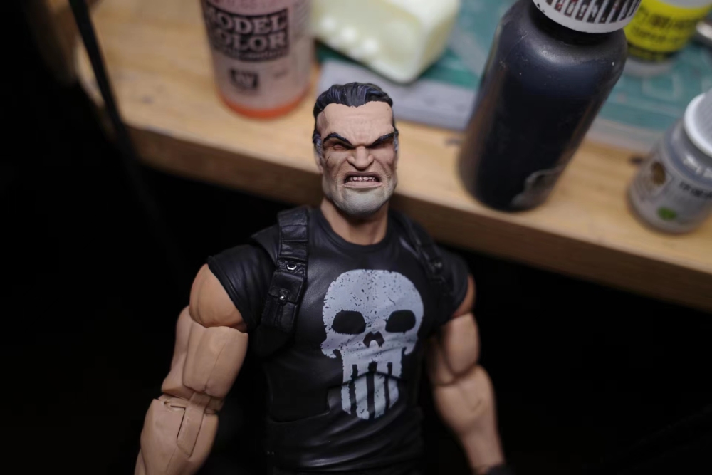 High forehead punisherr headsculpt 1:12