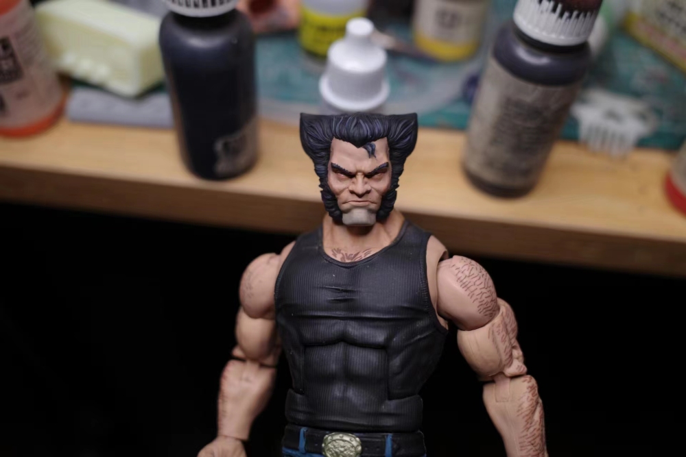 ML Wolverinee headsculpt 1:12