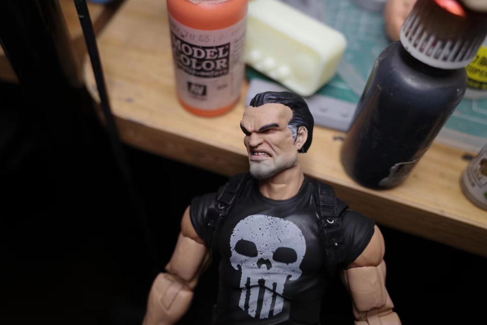 High forehead punisherr headsculpt 1:12